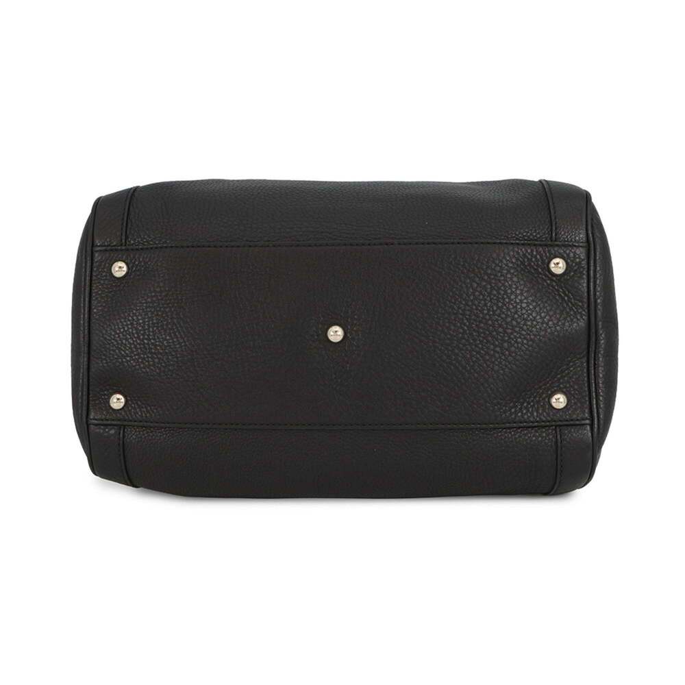 GUCCI Authentic Black Leather Boston Bag - Picture 3 of 16